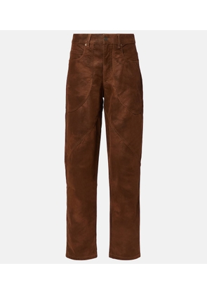 Marant Etoile Kelvina faux leather pants