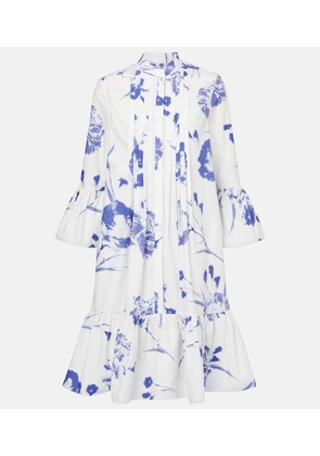 Erdem Floral cotton minidress