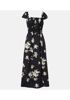 Altuzarra Floral cotton-blend midi dress