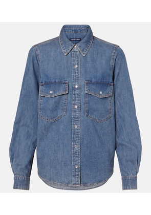 Veronica Beard Noah denim shirt