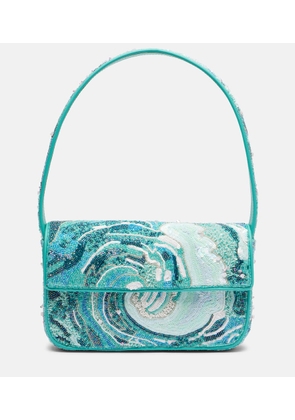 Staud Tommy beaded shoulder bag