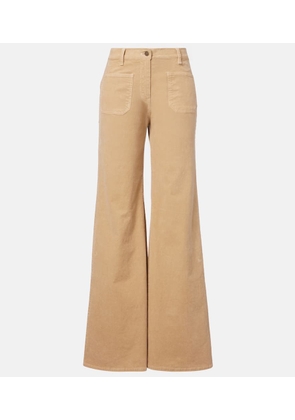 Nili Lotan Florence corduroy wide-leg pants