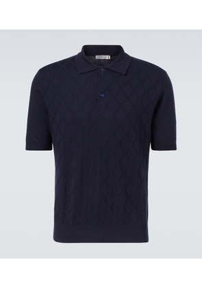 Canali Wool polo shirt