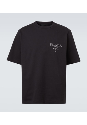 Prada Logo cotton jersey T-shirt