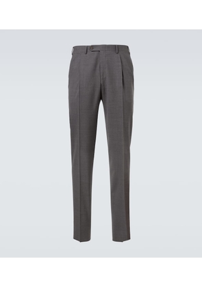 Canali Wool-blend slim pants