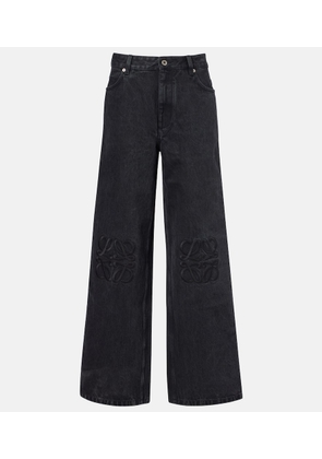 Loewe Anagram wide-leg jeans