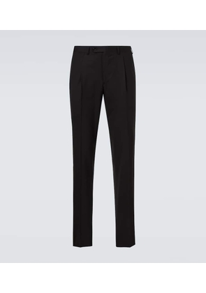 Canali Wool-blend slim pants