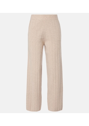 Max Mara Jardin ribbed-knit cashmere sweatpants