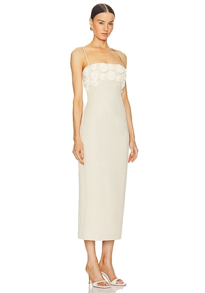 Clea Delilah Dress in Neutral. Size S. Also in L.