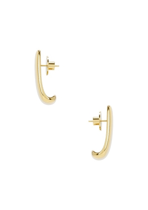 Cendre Yvette Earrings in Metallic Gold.