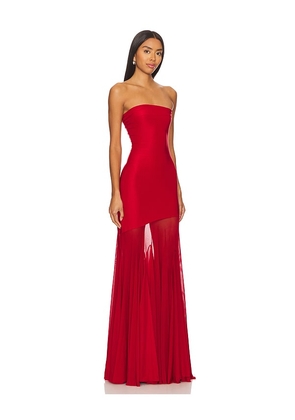 Deme by Gabriella Dahlia Gown in Red. Size L. Also in M, S, XL.