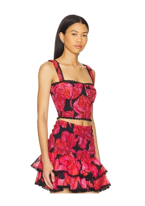 Charo Ruiz Ibiza Liv Top in Red. Size XS. Also in S.