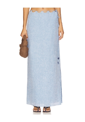 AZULU Cairo Skirt in Blue. Size M. Also in L.