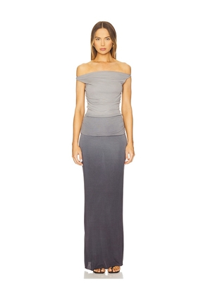 Aya Muse Hali Dress in Grey. Size M. Also in S.