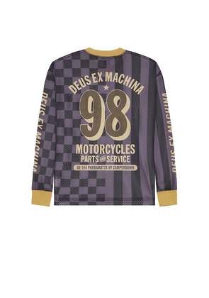 Deus Ex Machina Legacy Moto Jersey in Black. Size L. Also in M, S.