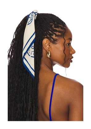 BEMBIEN Tableau Scarf in Blue.