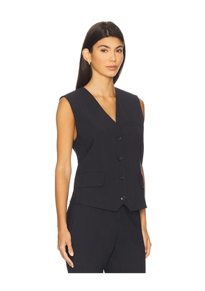 HERSKIND Atlas Vest in Navy. Size 32. Also in 34, 36, 38, 40.