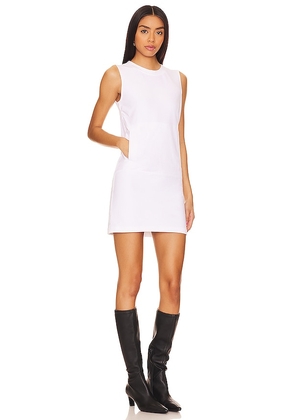 Norma Kamali x REVOLVE Sleeveless Tailored Mini Dress in White. Size M. Also in S.