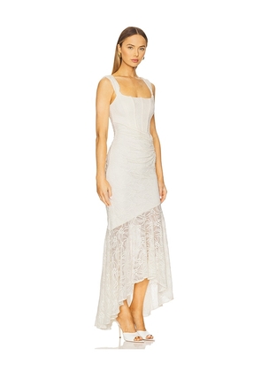 MORE TO COME Micah Corset Dress in Ivory. Size M. Also in L, S, XS, XXS.