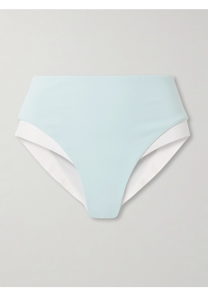 Marysia - Bianco Two-tone Bikini Briefs - Blue - x small,small,medium,large