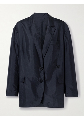 Tibi - Liam Oversized Shell Blazer - Blue - xx small,x small,small,medium,large