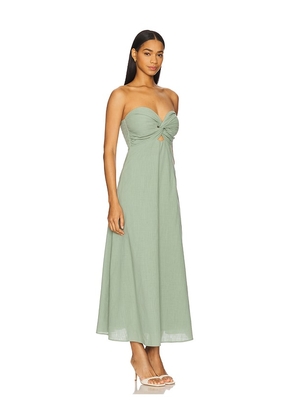 SNDYS x REVOLVE Lilly Dress in Sage. Size L. Also in M, S, XS, XXL, XXS.