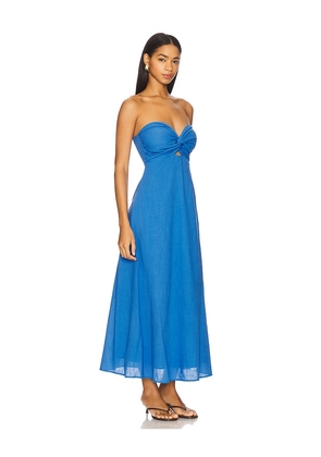 SNDYS x REVOLVE Lilly Dress in Blue. Size L. Also in M, S, XL, XS.