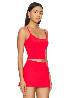 WellBeing + BeingWell Movewell Ripley Tank in Red. Size XL. Also in L.
