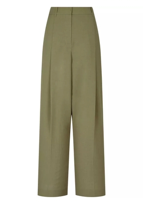 TOMBOY pleat-detail trousers - Green