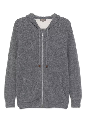 N.Peal cashmere hoodie - Grey