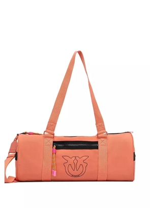 PINKO logo-embellished cylindrical travel bag - Orange
