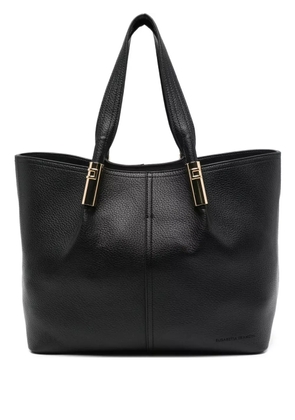 Elisabetta Franchi clasp-detail tote bag - Black