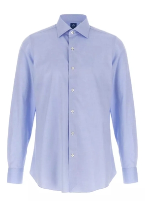 Finamore 1925 Napoli Napoli button-cuffed cotton shirt - Blue