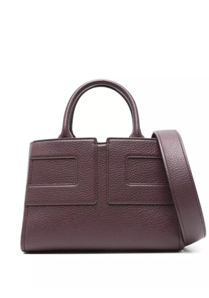 Elisabetta Franchi double-handle tote bag - Red