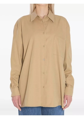 The Row buttoned pocketed shirt - Neutrals