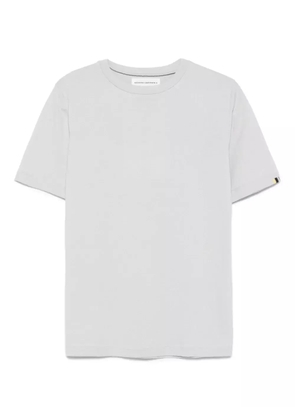 extreme cashmere short-sleeve logo-detail T-shirt - Grey