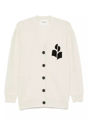 MARANT ÉTOILE V-neck button cardigan - Neutrals