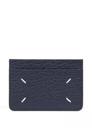 Maison Margiela leather card holder - Blue