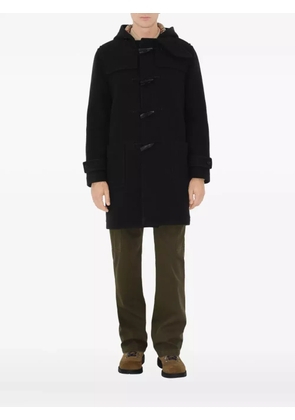 Burberry wool duffle coat - Black