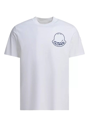 Moncler logo cotton T-shirt - Neutrals