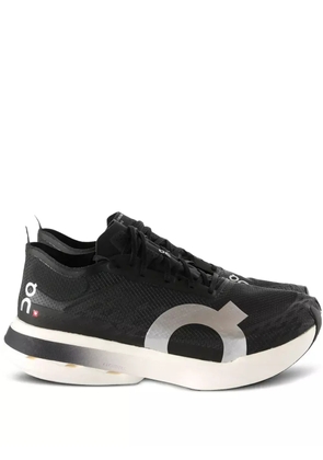 On Running low-top lace-up sneakers - Black