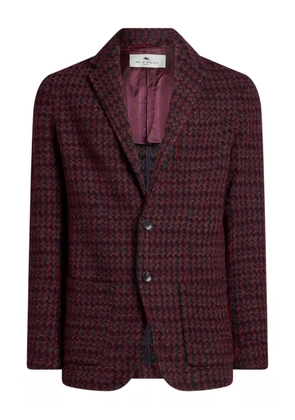ETRO striped blazer - Red
