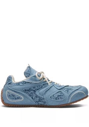 Axel Arigato denim lace-up sneakers - Blue