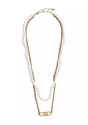 DSQUARED2 brass chain-link necklace - Gold