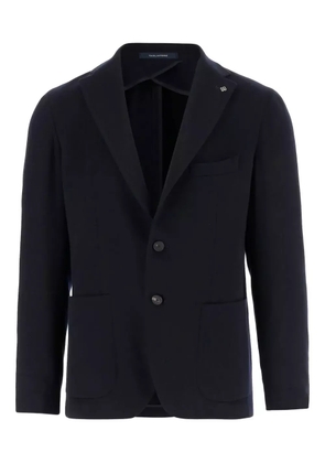 Tagliatore single-breasted cashmere blazer - NAVY