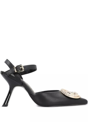 Just Cavalli embellished ankle-strap sandals - Black