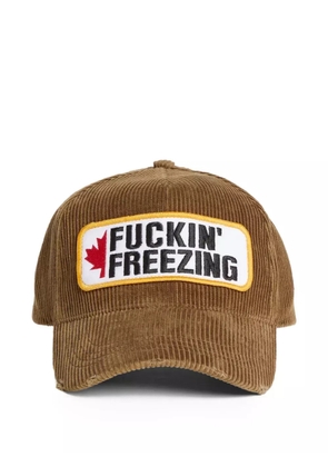 DSQUARED2 cotton cap - Brown