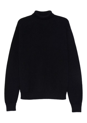 JIL SANDER+ ribbed high-neck sweater - Blue