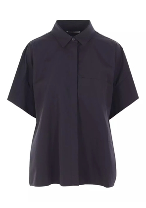 Co short-sleeve cotton shirt - Black