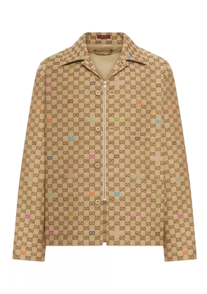 Gucci GG-jacquard jacket - Neutrals